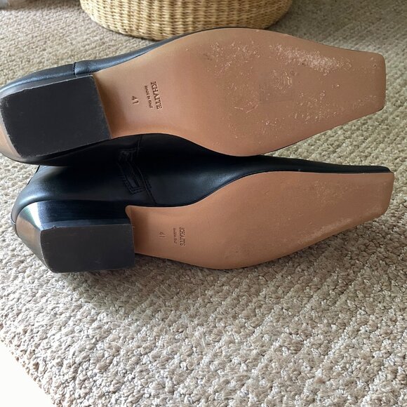 KHAITE Black Marfa Ankle Boots - Picture 4 of 5